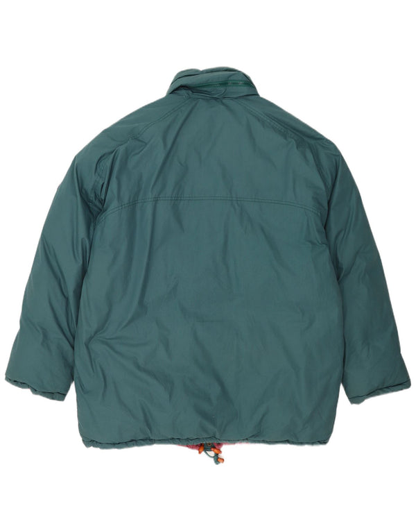 Męska wyściełana kurtka o luźnym kroju Diadora UK 42 XL Zielony poliester
