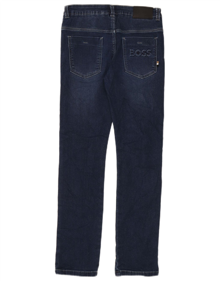 HUGO BOSS Boys Slim Jeans 11-12 Years XS Blue