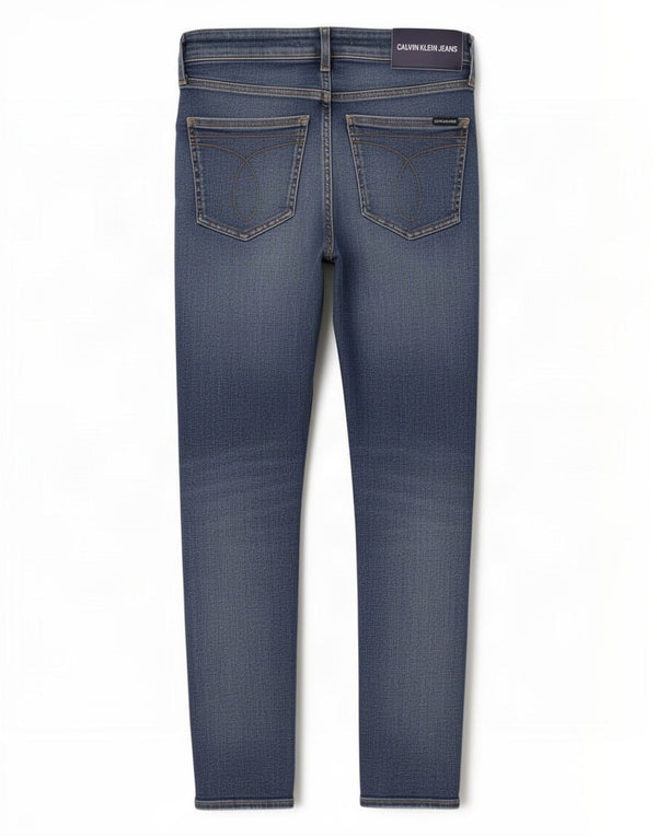 Calvin Klein Mens Skinny Jeans W30 L30 Blue Cotton
