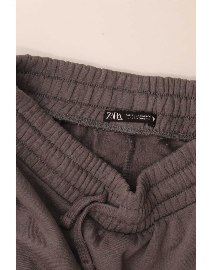 Pantaloni da tuta cargo Zara da uomo, pantaloni da jogging piccoli grigi