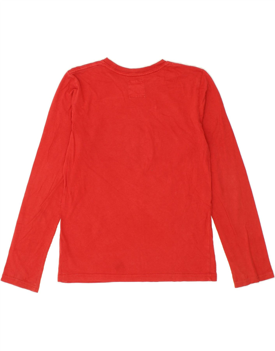 LEVI'S Boys Graphic Top Long Sleeve 13-14 Years Red Cotton Vintage Levi's and Second-Hand Levi's from Messina Hembry 