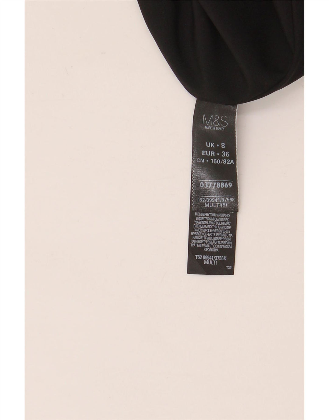 Marks & Spencer Womens A-Line Dress UK 8 Small  Multicoloured Polyester
