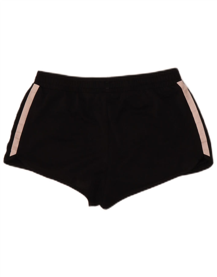 Adidas Damen Sportshorts UK 14 LMittelschwarzes Polyester