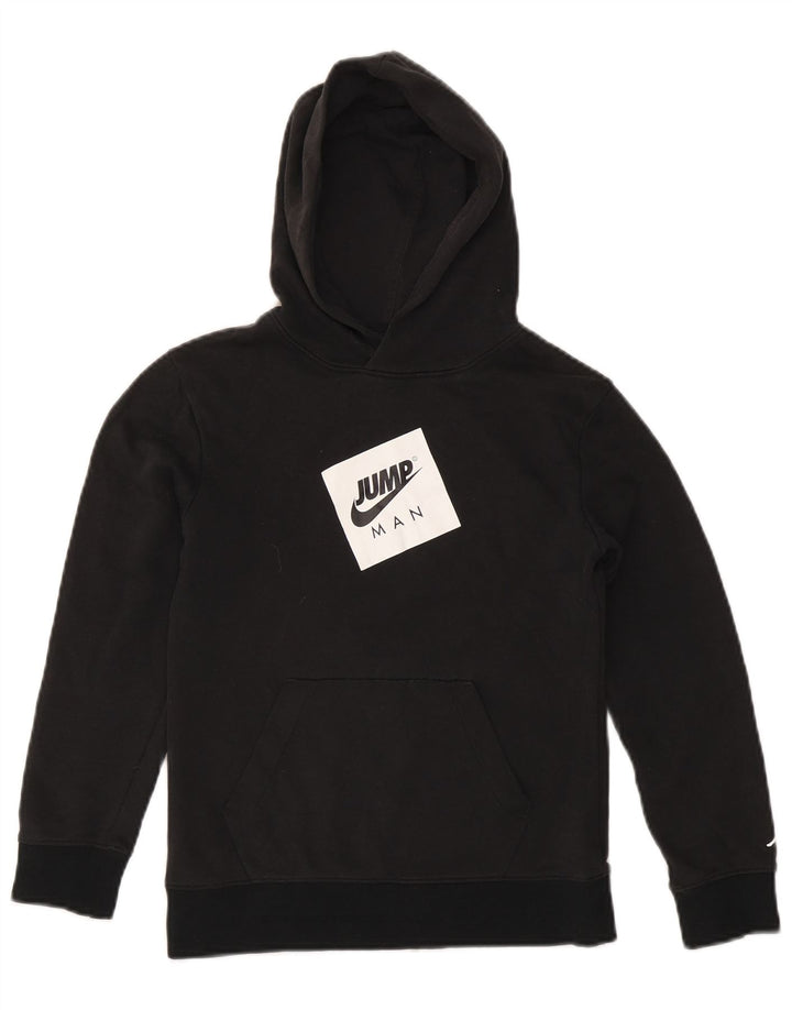 Jordan Boys Graphic Hoodie Jumper 10-11 Years Medium Black