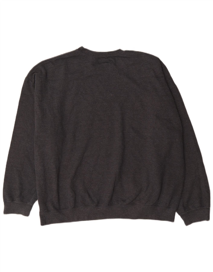 Felpa grafica da uomo Fila Maglione 2XL Cotone grigio