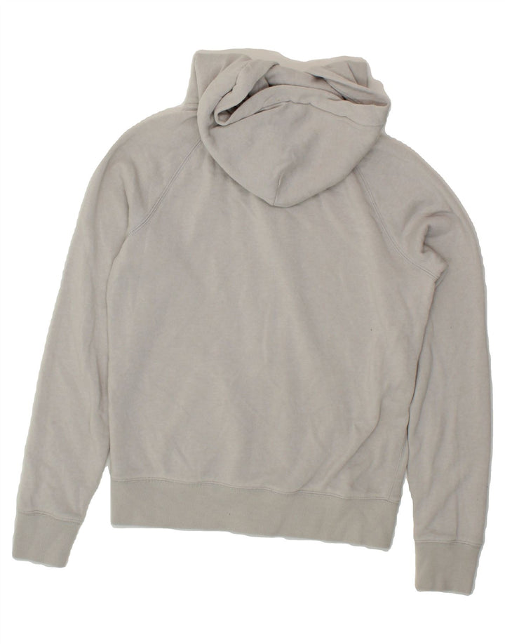 JACK WILLS Womens Zip Hoodie Sweater UK 10 Small Grey Polyester Vintage Jack Wills and Second-Hand Jack Wills from Messina Hembry 