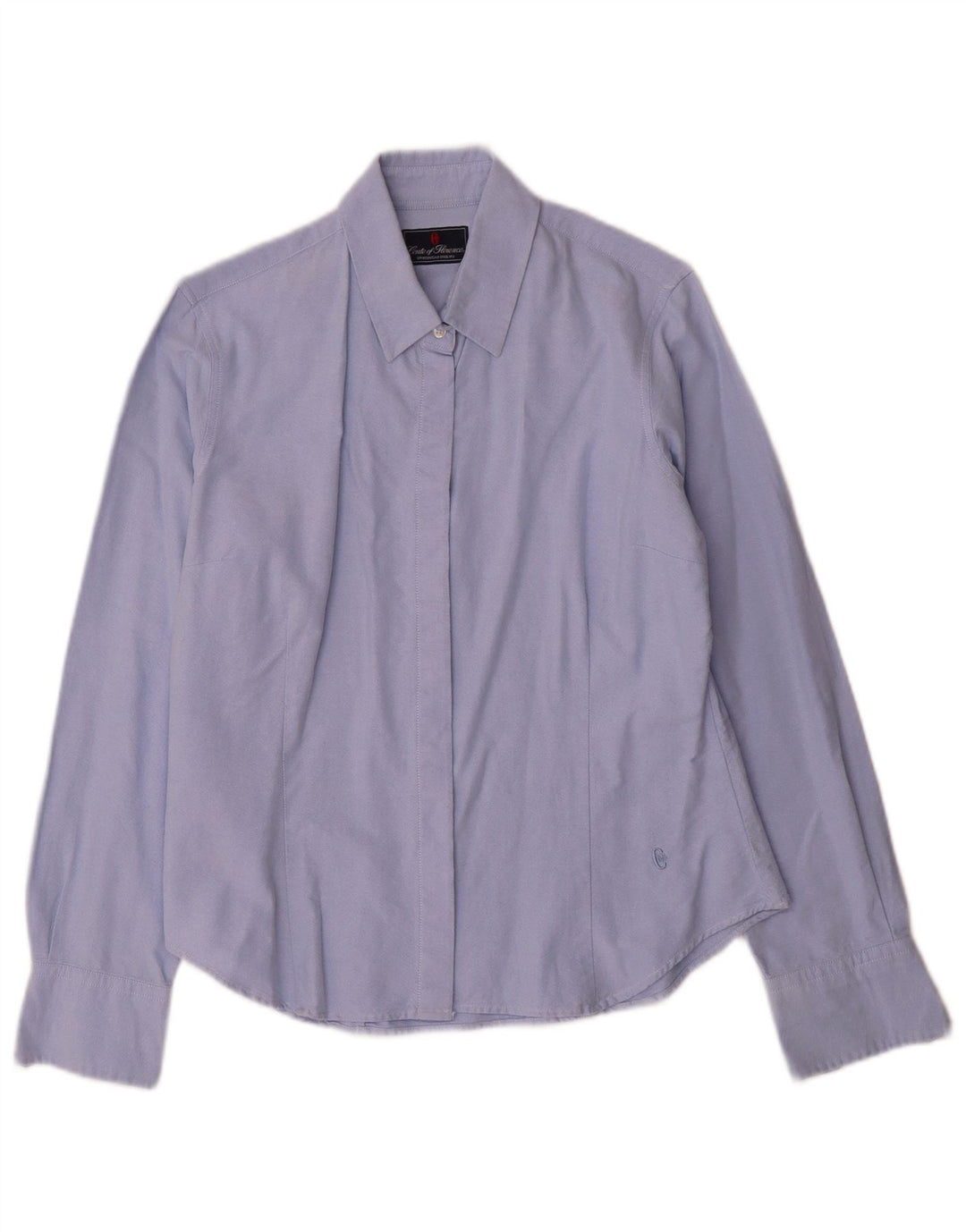 CONTE OF FLORENCE Womens Shirt UK 14 Medium Blue