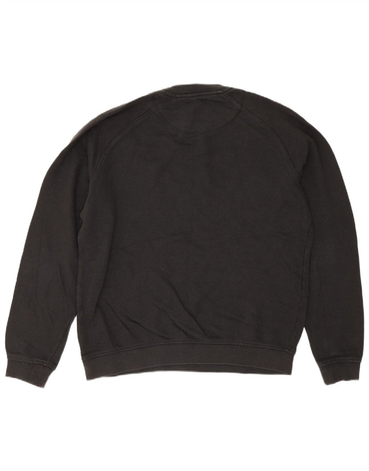 Jack & Jones Mens Sweatshirt Jumper Large Black Cotton