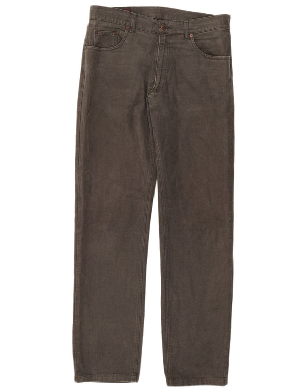 Marlboro Classics Straight Jeans til mænd W34 L32 Khaki Bomuld