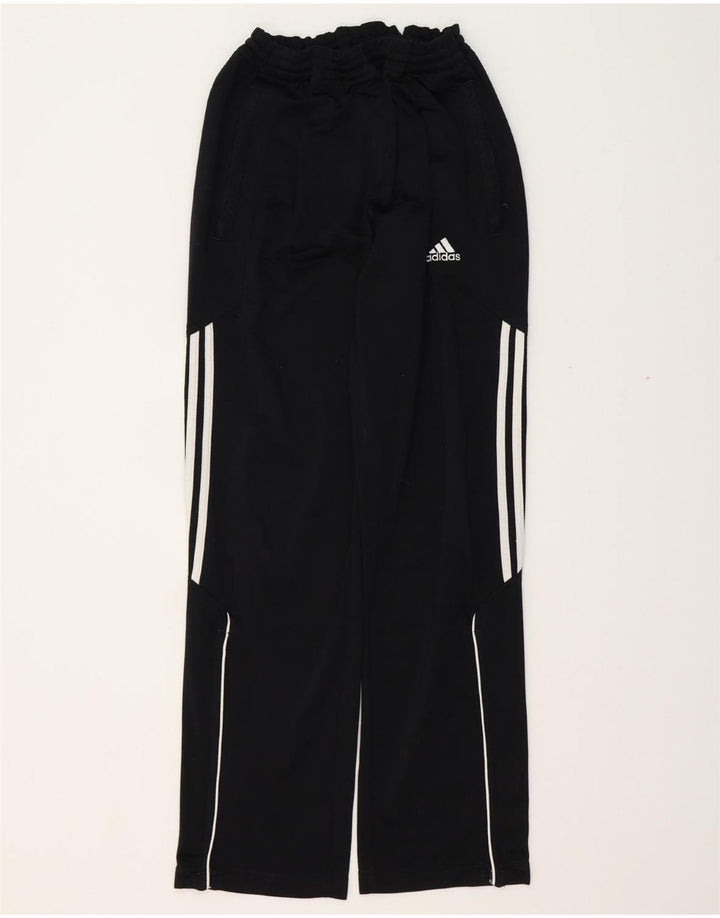 ADIDAS Mens Tracksuit Trousers Medium  Black Polyester