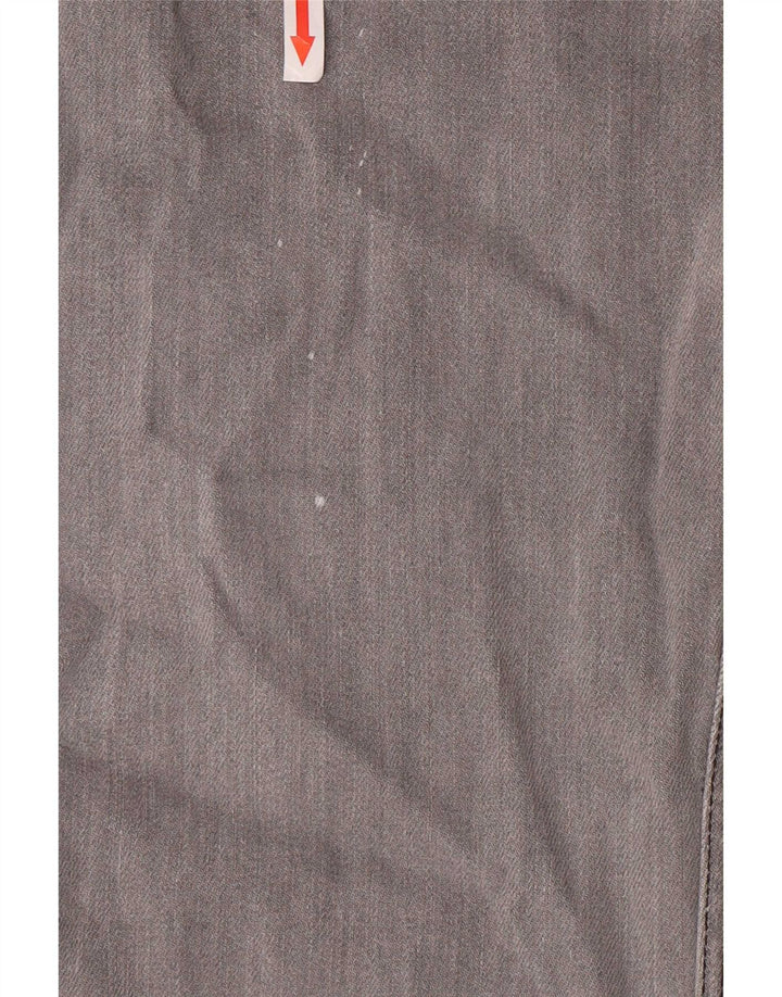 Hurley Mens Straight Jeans W36 L33 Grey Cotton