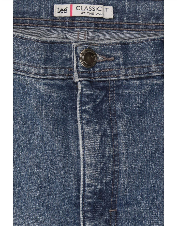 LEE Womens Classic Fit Straight Capri Jeans W36 L20 Blue Vintage Lee and Second-Hand Lee from Messina Hembry 
