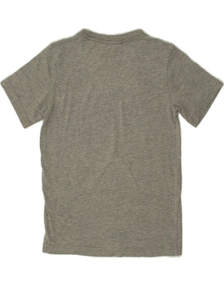 HURLEY Boys Graphic T-Shirt Top 10-11 Years Grey Vintage Hurley and Second-Hand Hurley from Messina Hembry 