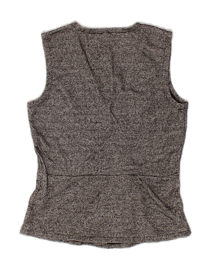 J. CREW Womens 365 Sleeveless Blouse Top UK 2 2XS Grey Polyester Vintage J. Crew and Second-Hand J. Crew from Messina Hembry 