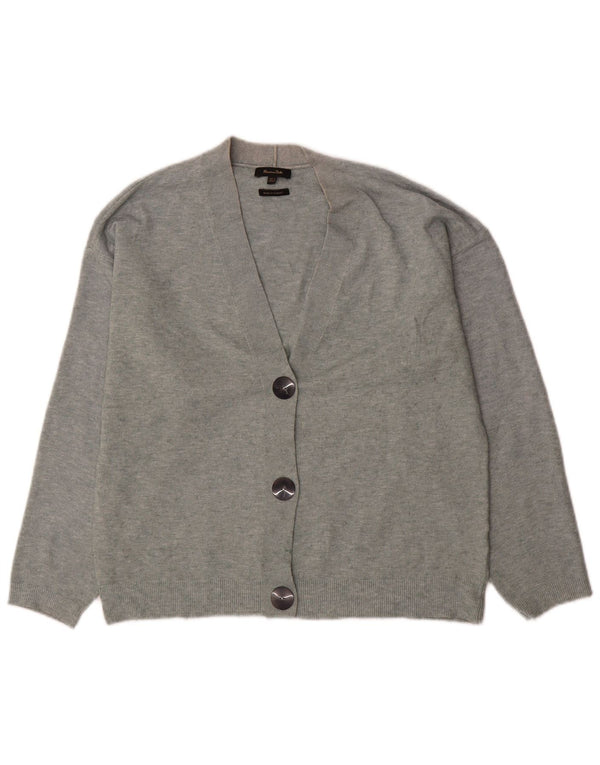 Suéter cardigã oversized feminino Massimo Dutti Reino Unido 6 XS cinza