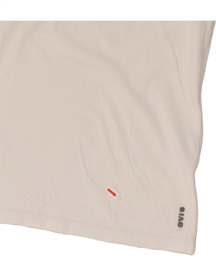 LEVI'S Mens T-Shirt Top Small White Cotton Vintage Levi's and Second-Hand Levi's from Messina Hembry 