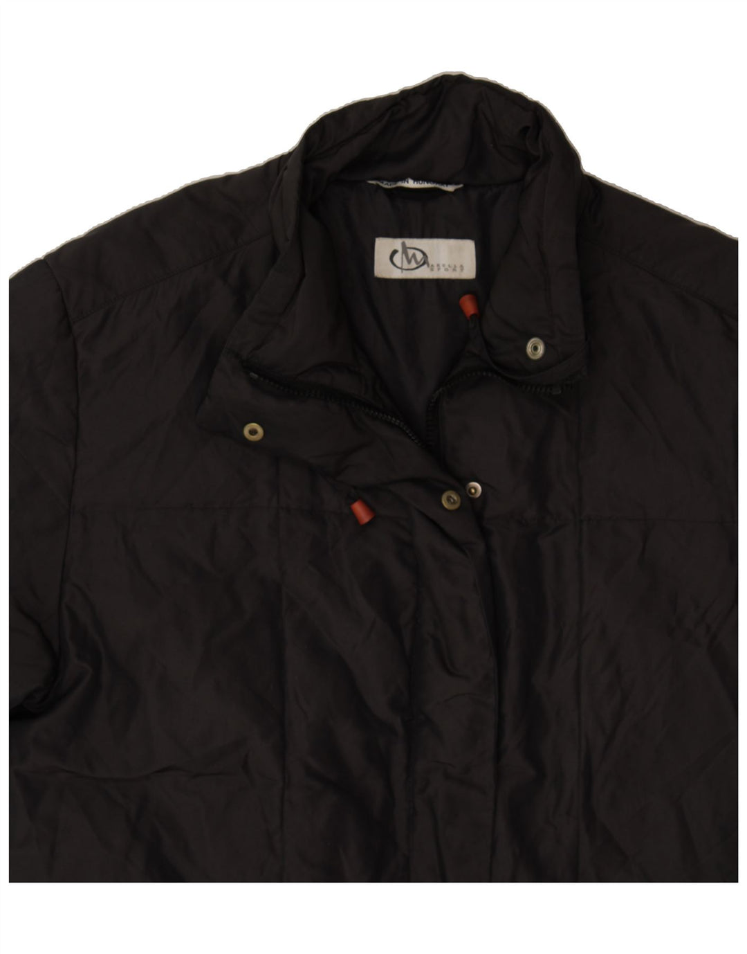 MARELLA Womens Oversized Padded Coat UK 8 Small Black Polyamide Vintage Marella and Second-Hand Marella from Messina Hembry 