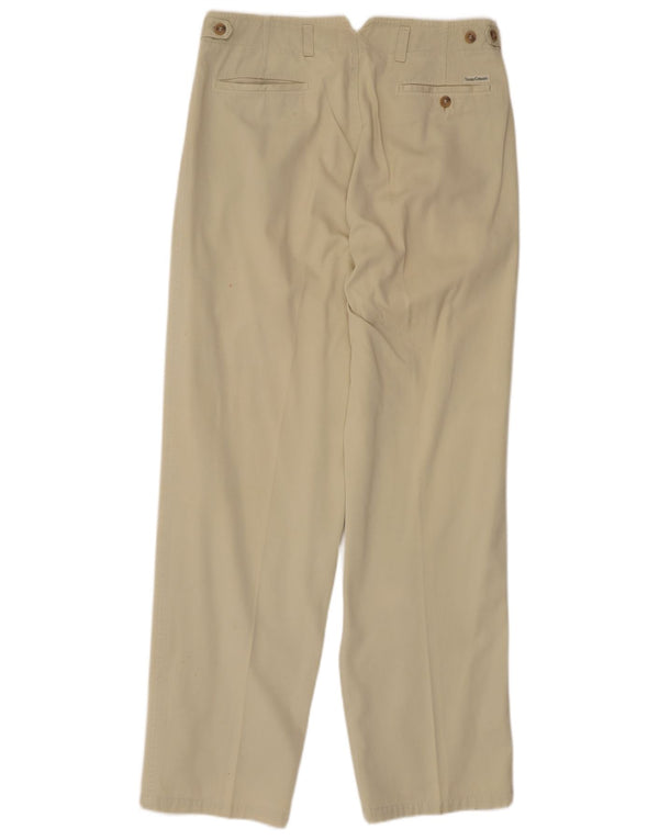 Pantaloni chino da uomo con pegging Henry Cottons IT 50 Large W34 L32 Beige
