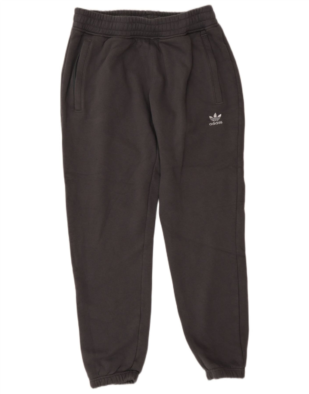 Pantaloni da tuta da uomo Adidas Joggers in cotone grigio medio