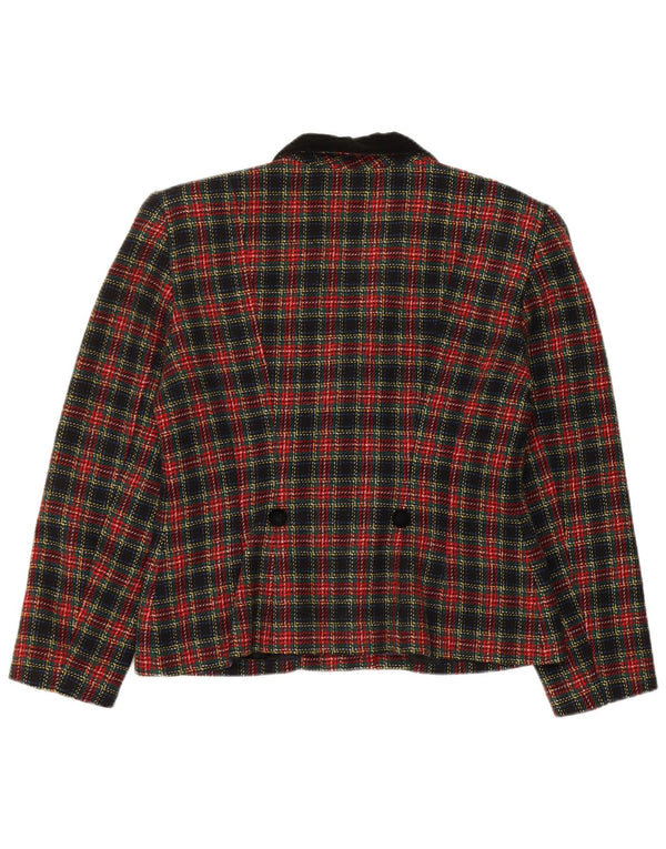 AUSTRALIAN L'ALPINA Jachetă Blazer Femei IT 44 Medium Multicolor Check