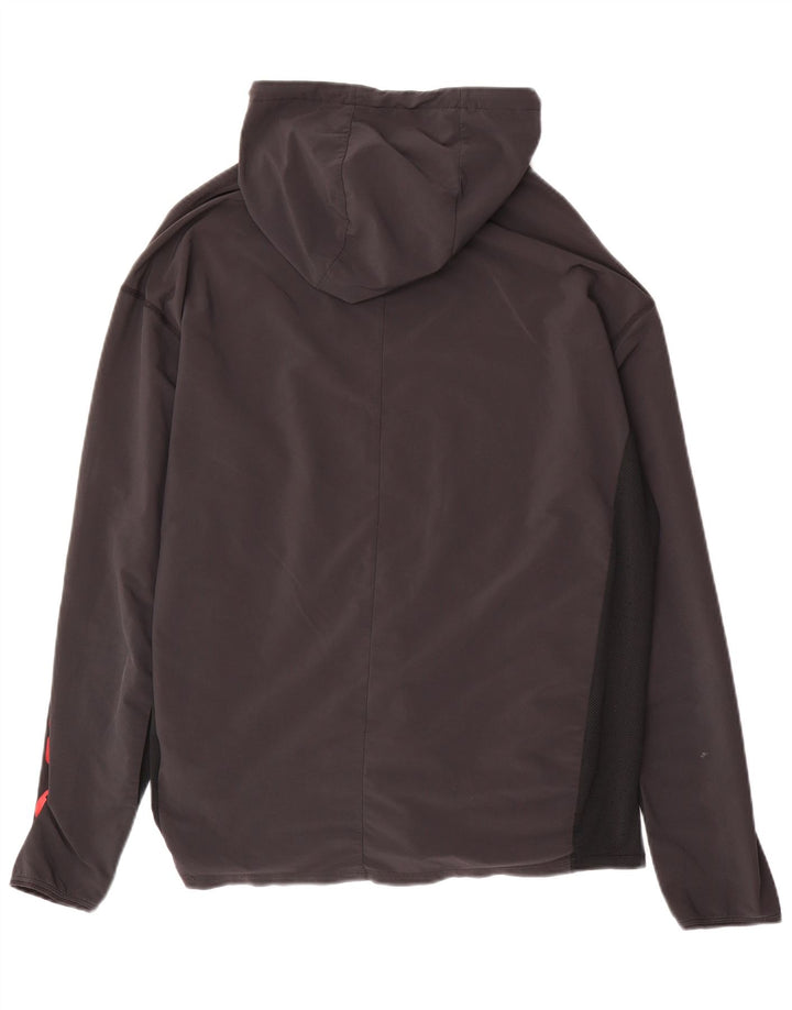 Nike Mens Dri Fit Standard Fit Hoodie Jumper Medium Black Polyester