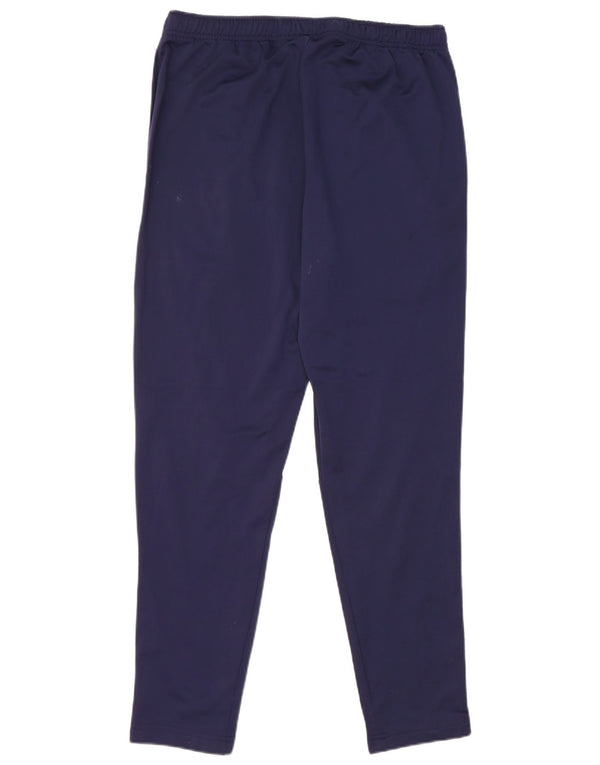 Pantaloni da tuta da uomo Puma Large in poliestere blu navy