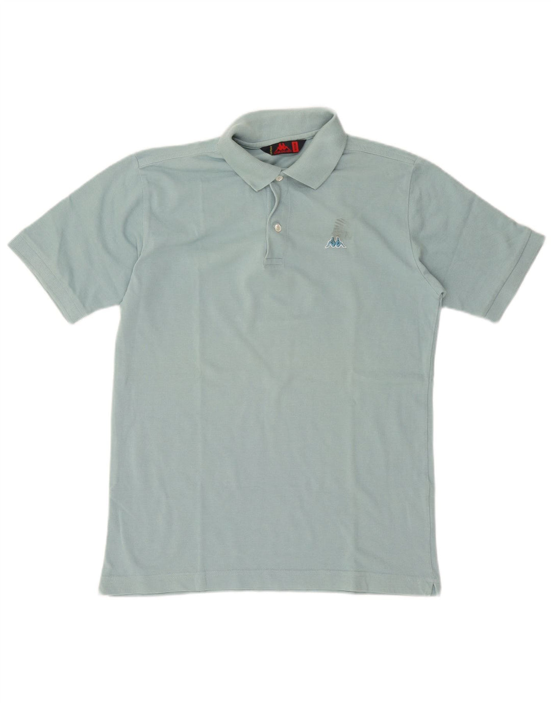 Kappa Mens Polo Shirt Medium Blue Cotton