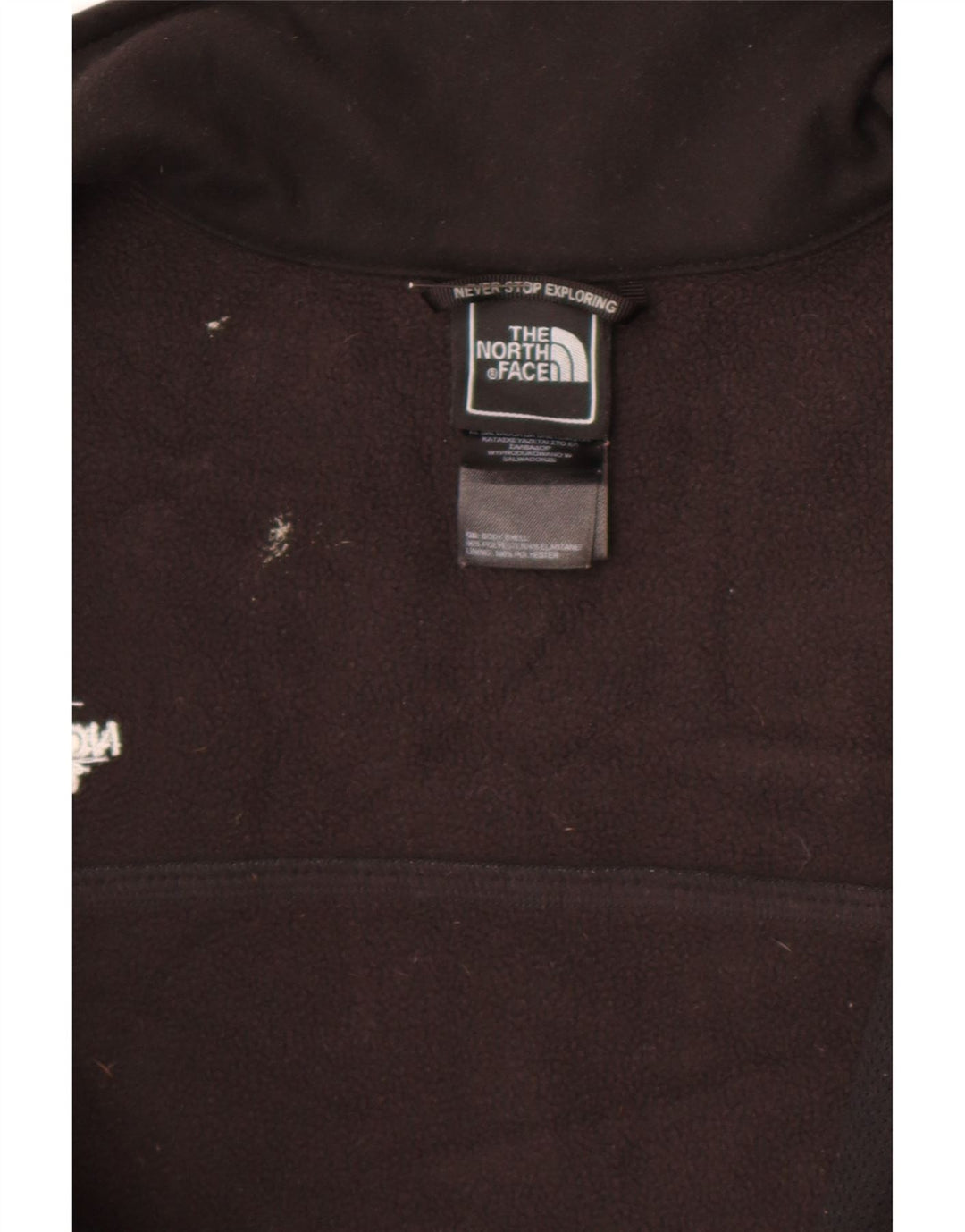 The North Face Mens Tracksuit Top Jacket 2XL Black Polyester