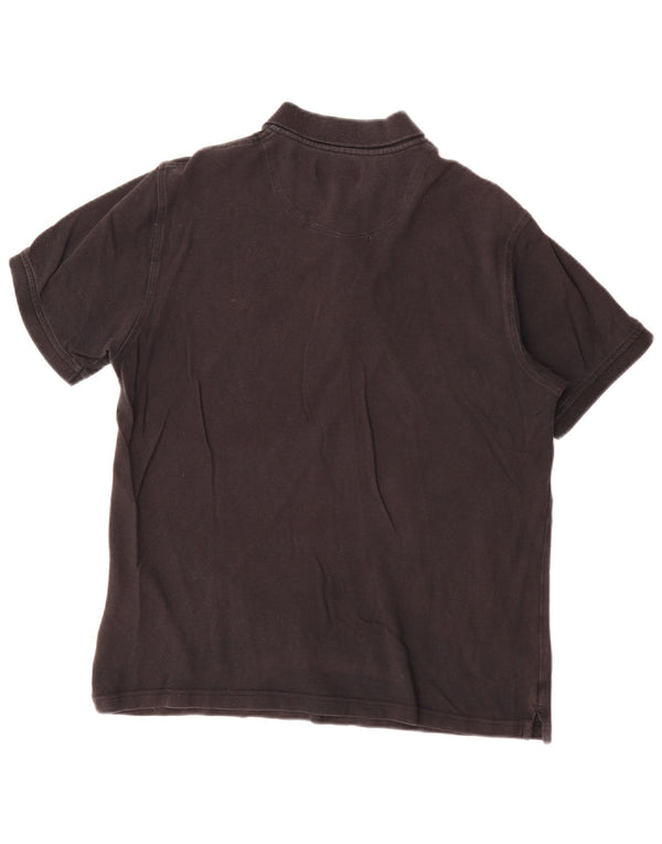 Polo da uomo Lyle & Scott XL in cotone nero