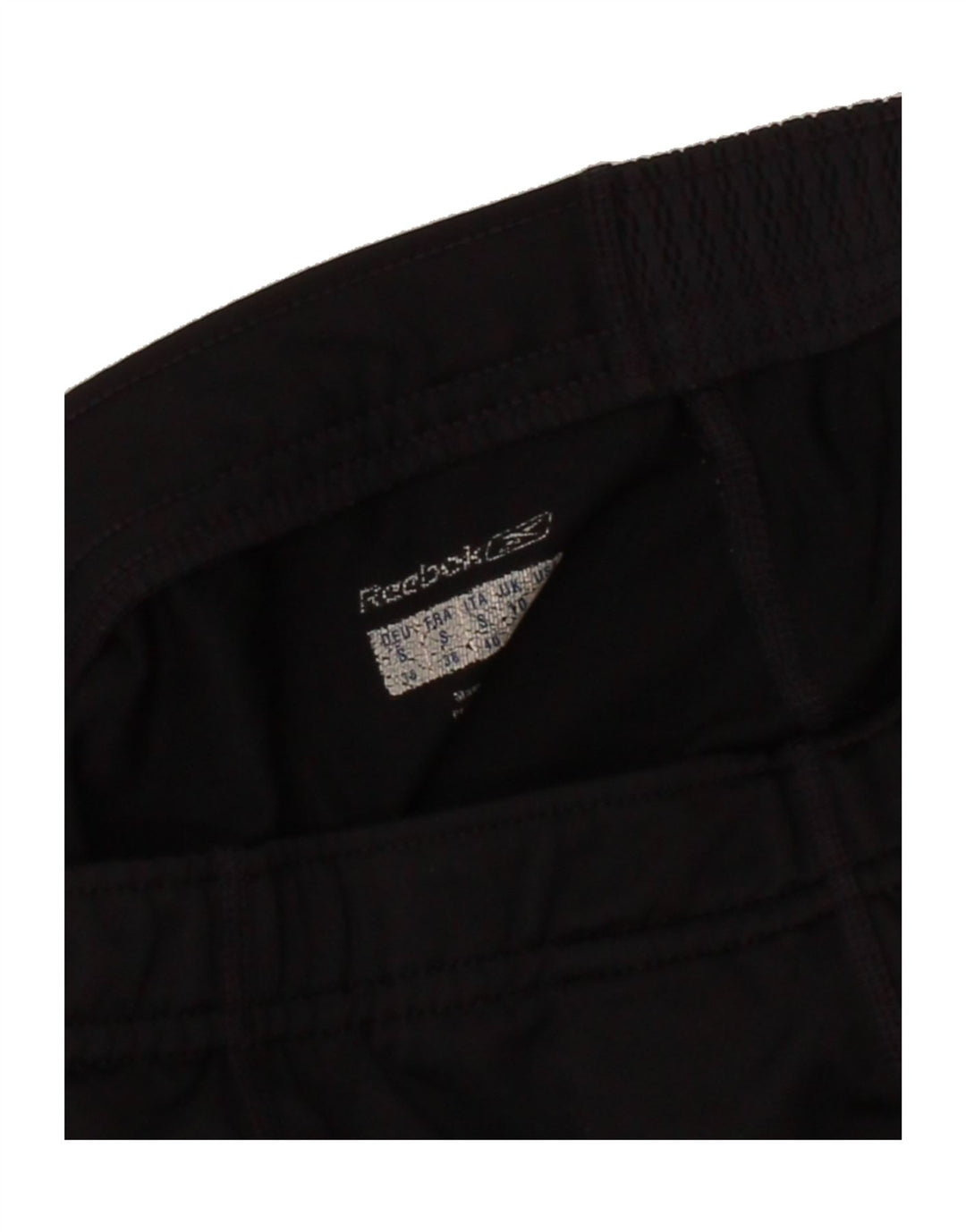 REEBOK Womens Leggings UK 10 Small Black Vintage Reebok and Second-Hand Reebok from Messina Hembry 