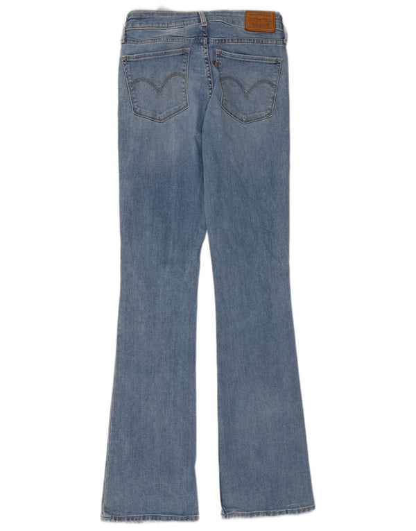Damskie jeansy Levi's 715 Bootcut W26 L32 Niebieska bawełna