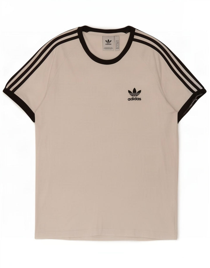 Camiseta Adidas Hombre Top Medium Blanco Algodón