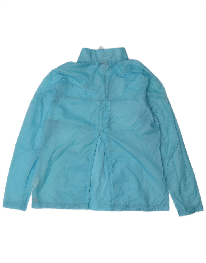 Jachetă de ploaie PUMA pentru femei UK 12 Medium Blue Nylon