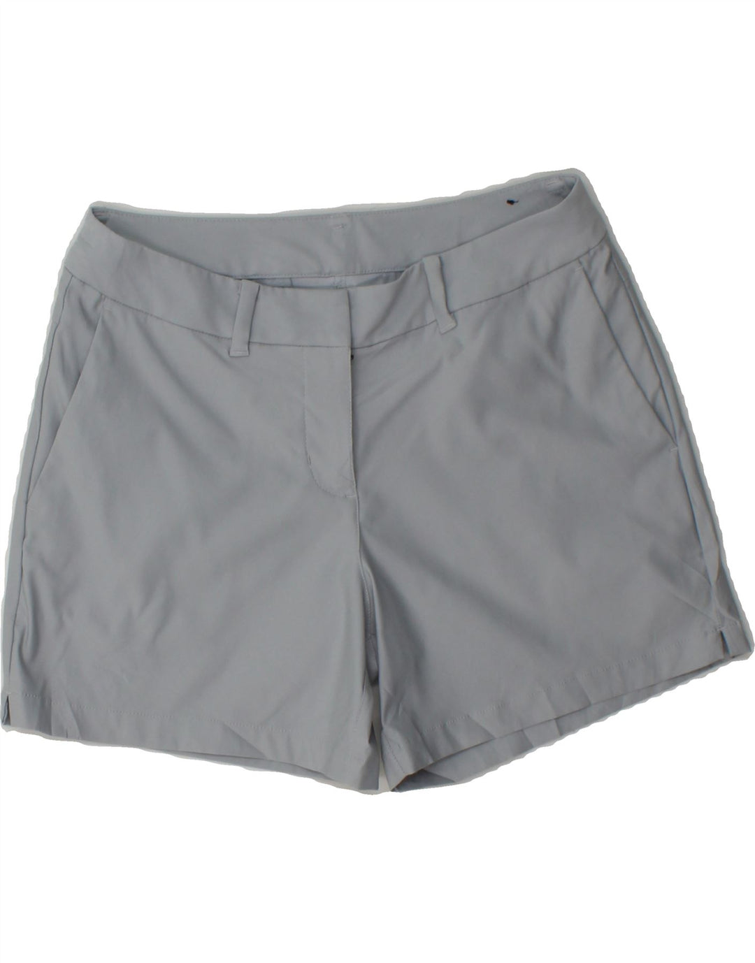 NIKE Womens Dri Fit Chino Shorts UK 8 Small W30  Grey Polyester Vintage Nike and Second-Hand Nike from Messina Hembry 