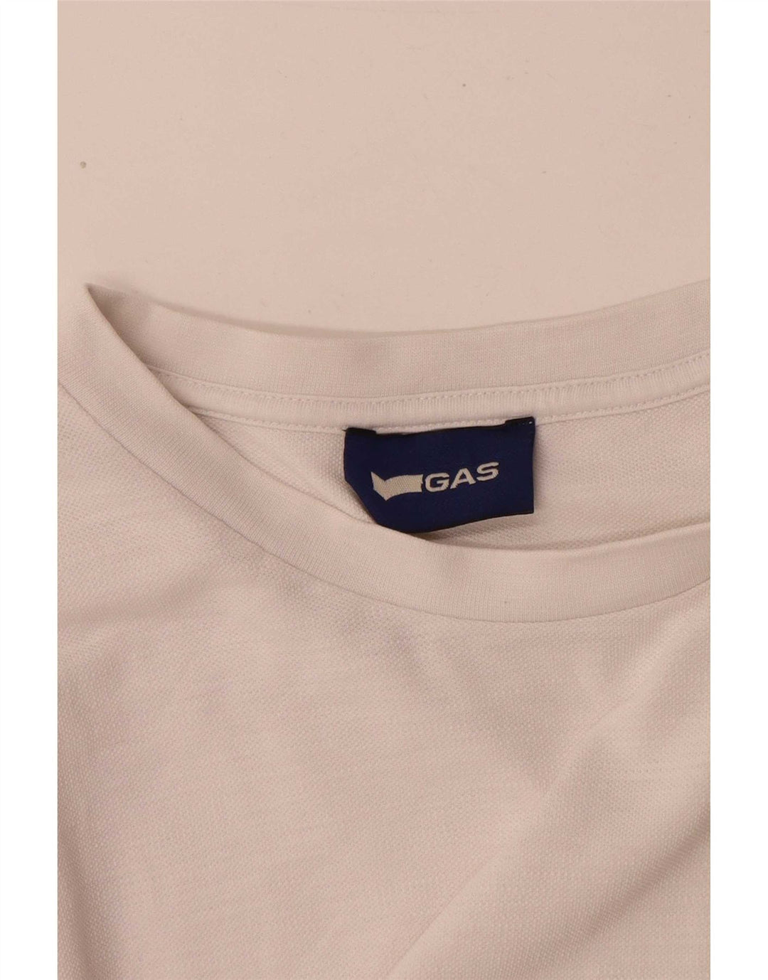 Gas Womens T-Shirt Top XL White