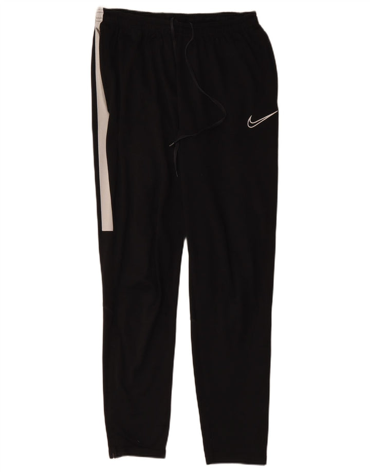 NIKE Herren-Trainingshose, groß, schwarzes Colourblock-Polyester