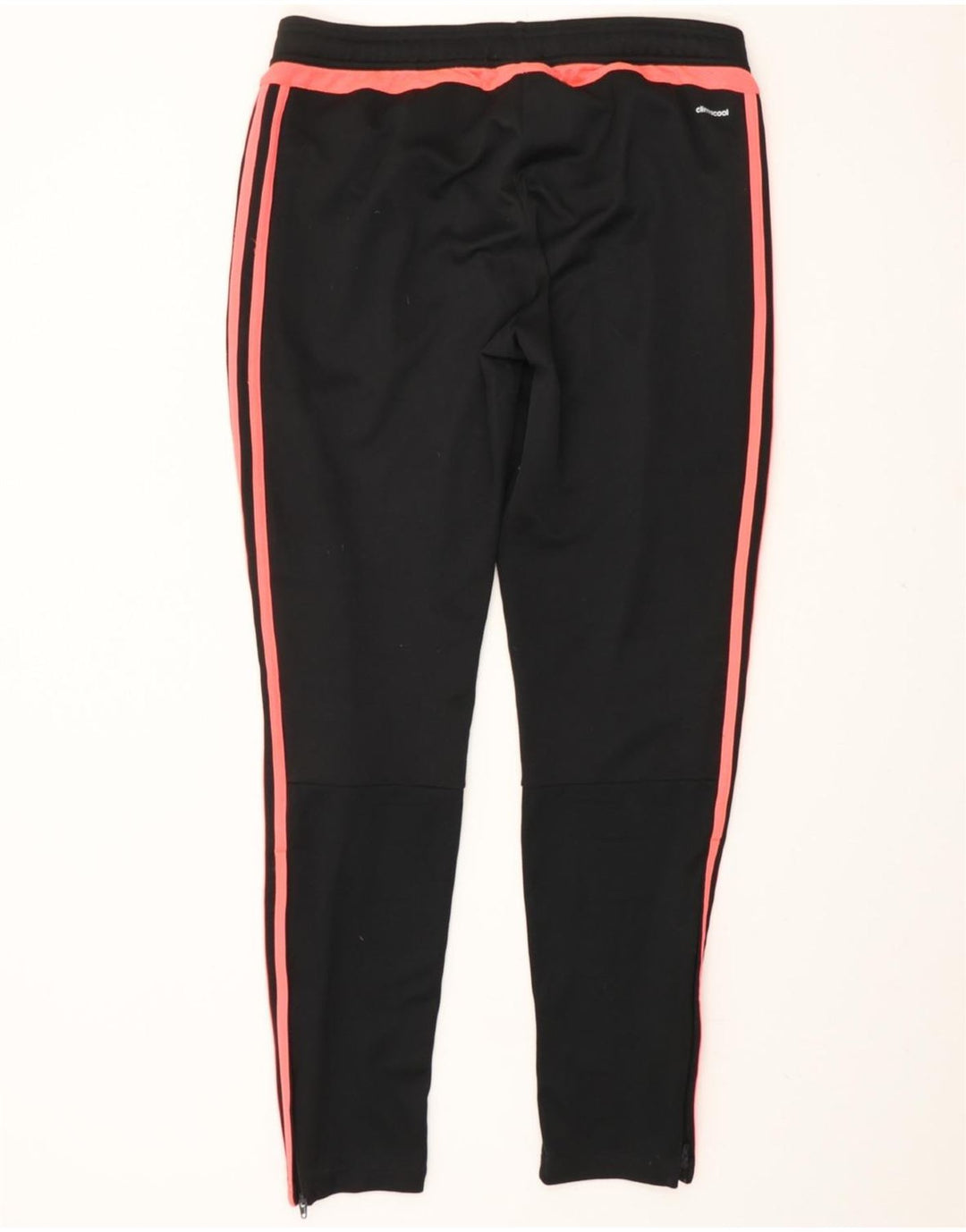 ADIDAS Womens Climacool Tracksuit Trousers UK 12/14 Medium Black Polyester Vintage Adidas and Second-Hand Adidas from Messina Hembry 