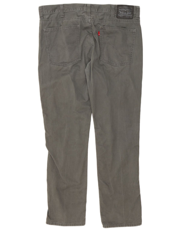 Levi's Mens 511 Slim Casual Παντελόνι W38 L32 Γκρι βαμβακερό