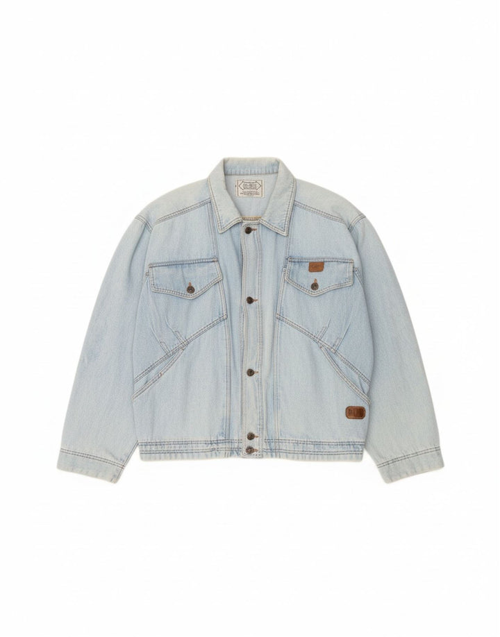 RITT Mens Denim Jacket UK 46 3XL Blue Vintage Ritt and Second-Hand Ritt from Messina Hembry 