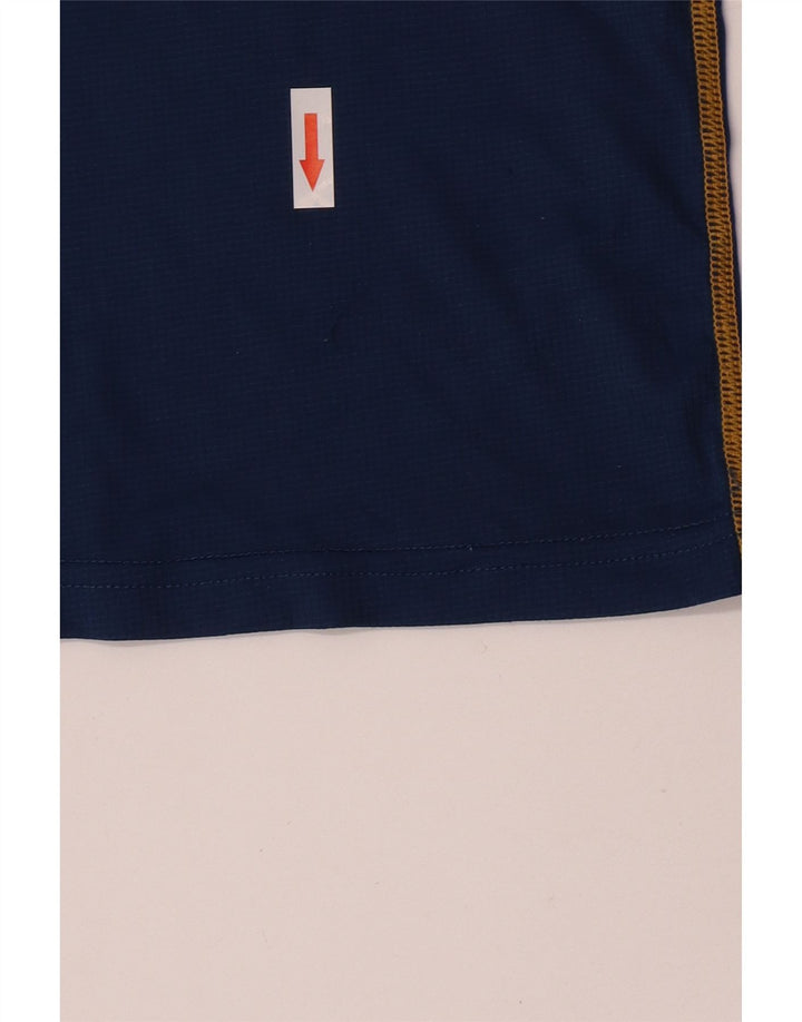 Mountain Warehouse Herre T-Shirt Top 2XL Blå Polyester