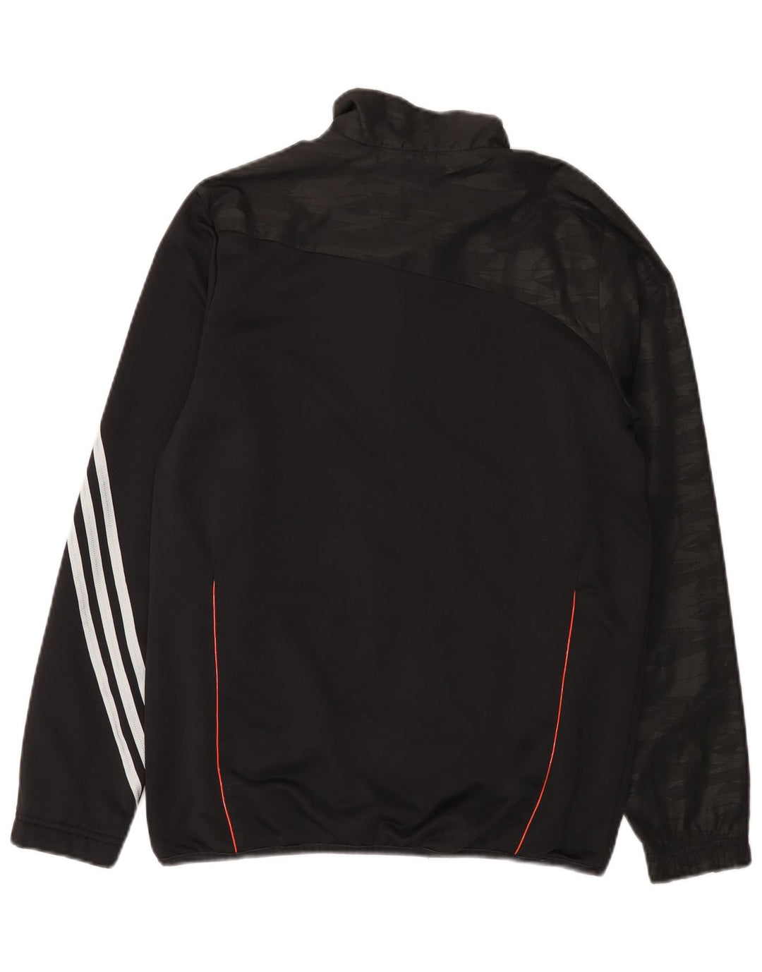 Giacca Top della tuta da ragazzo Adidas 15-16 anni in poliestere nero