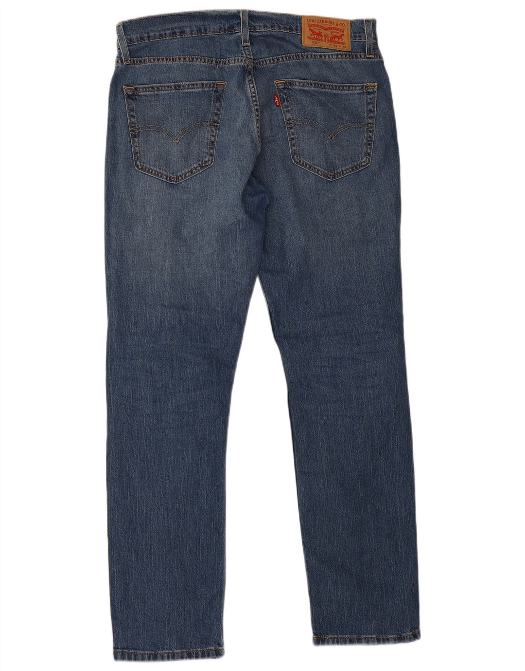 Levi's Mens 511 Slim Jeans W32 L30 Blue Cotton