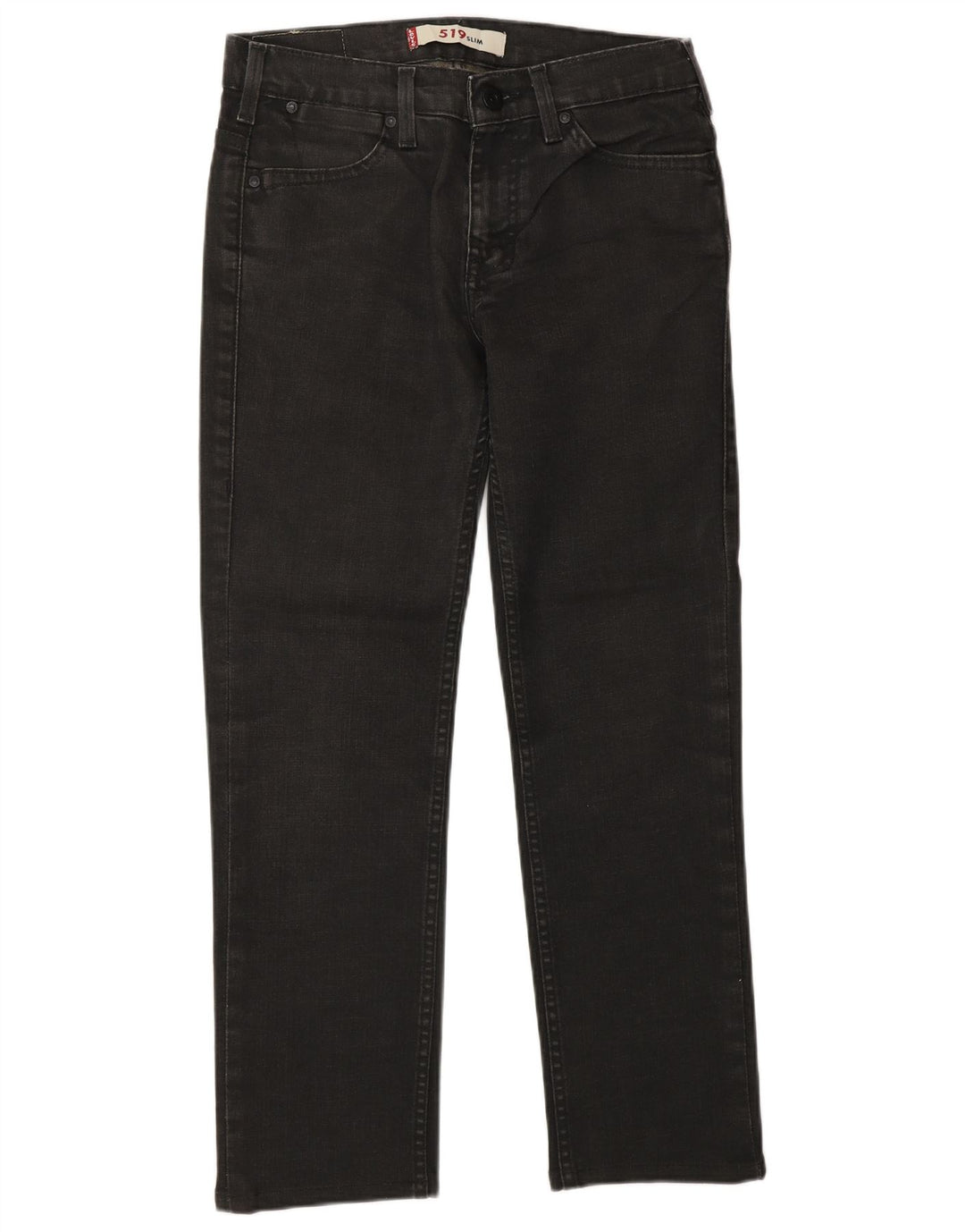LEVI'S Womens 519 Slim Jeans W29 L32 Grey Cotton