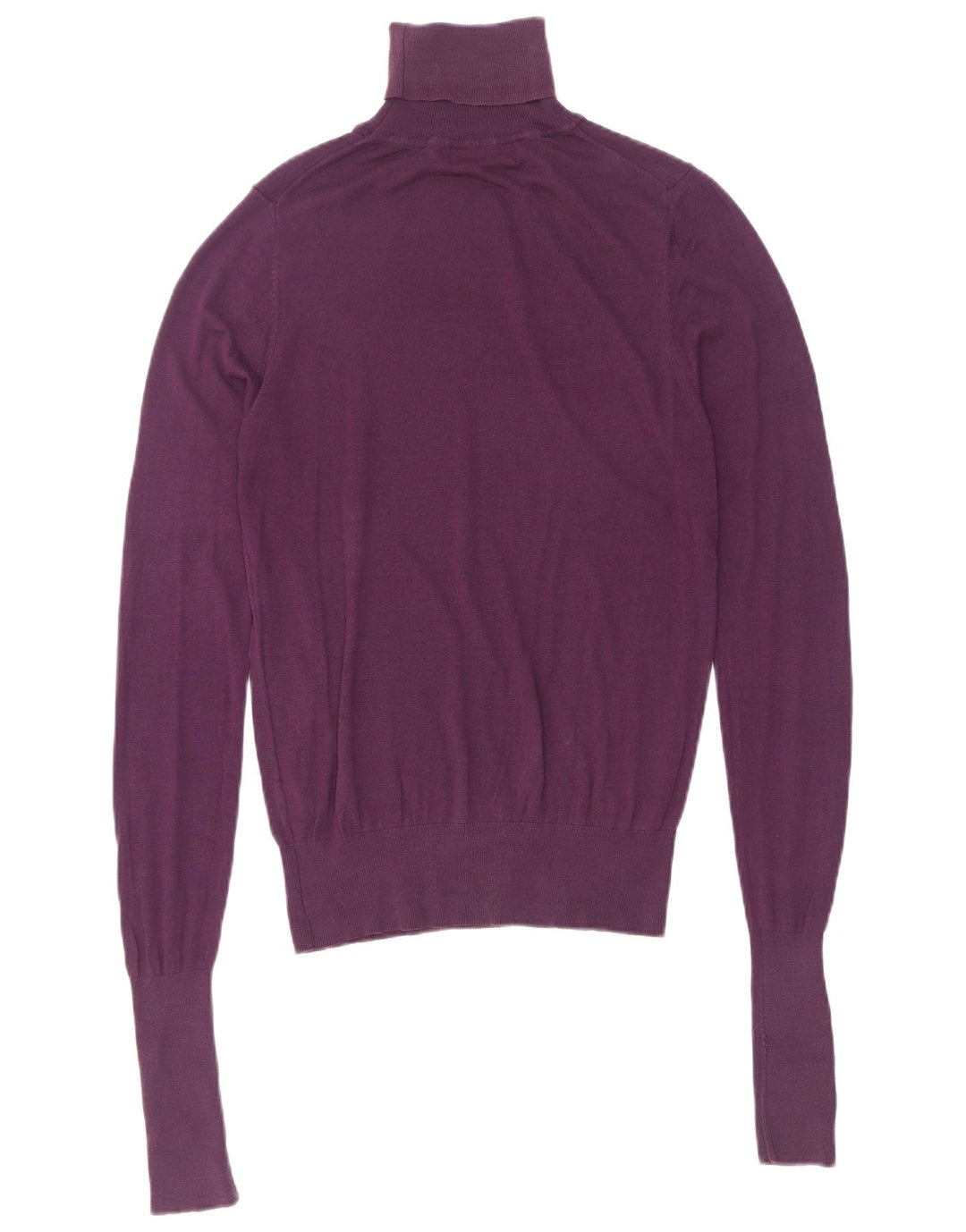 Zara Mens Roll Neck Jumper Sweater Medium Purple