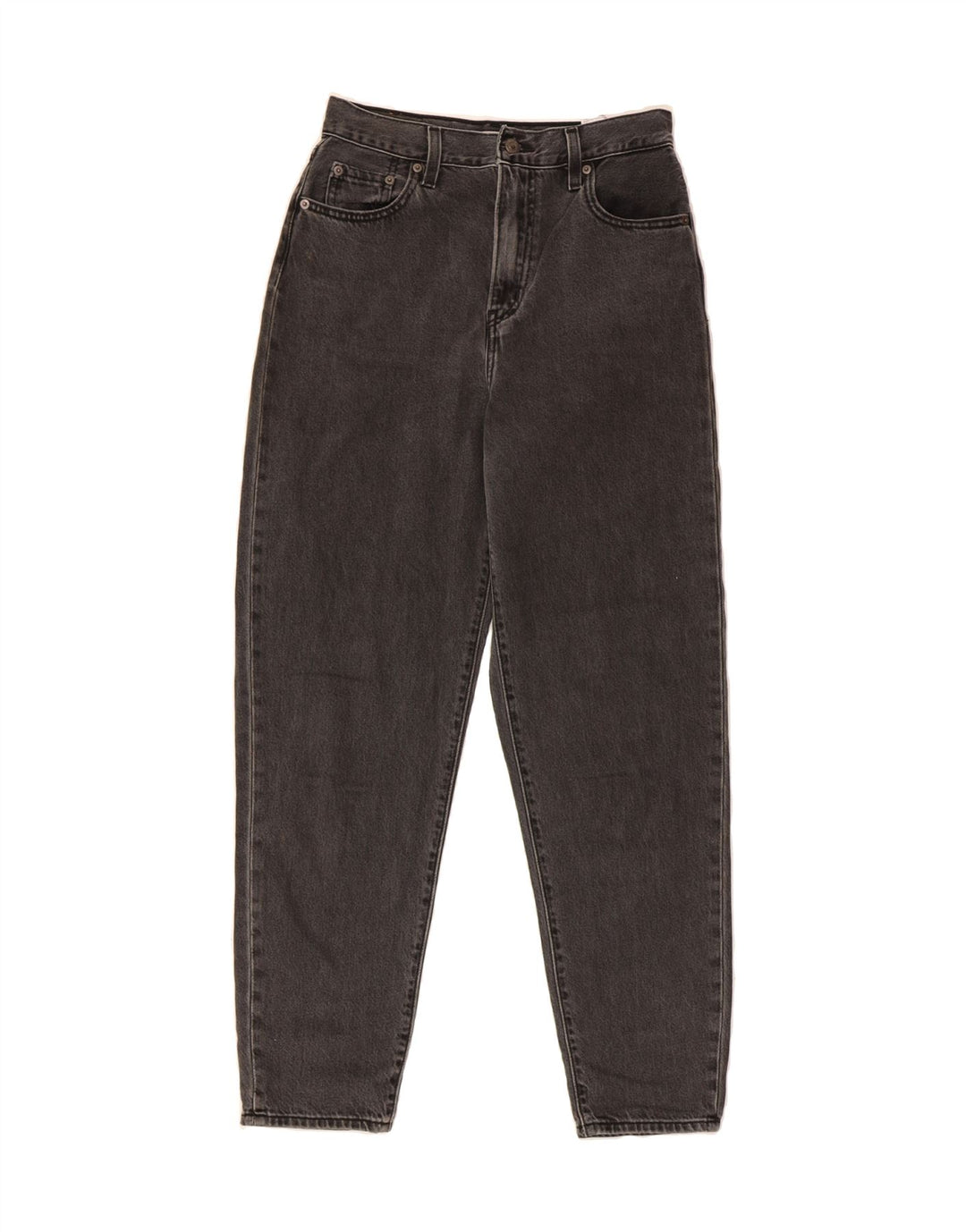 LEVI'S Womens Tapered Jeans W26 L29 Grey Cotton Vintage Levi's and Second-Hand Levi's from Messina Hembry 
