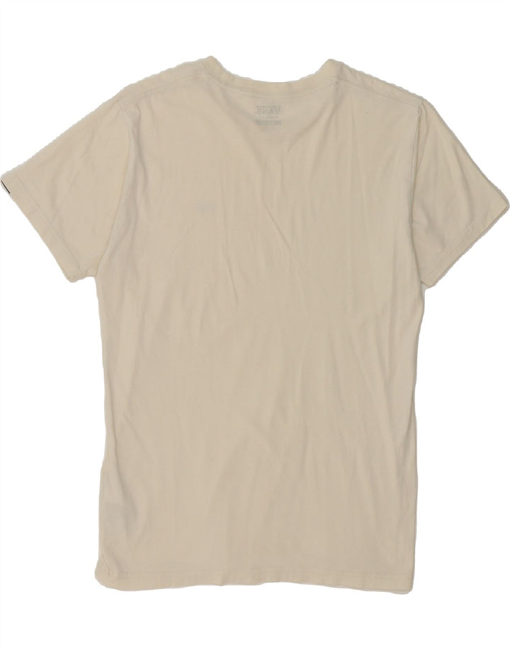 VANS Mens Classic Fit T-Shirt Top Medium Off White Cotton Vintage Vans and Second-Hand Vans from Messina Hembry 