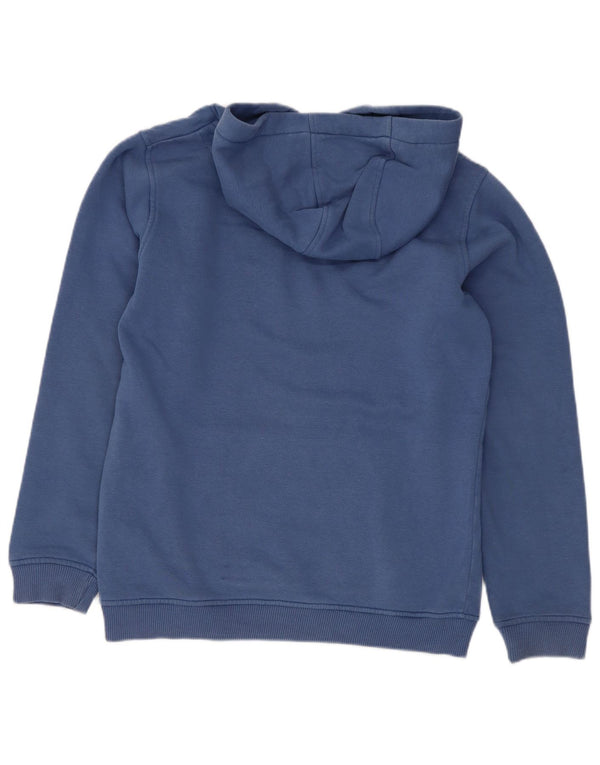 Jack Wills Boys Graphic Hoodie Jumper 10-11 Years Blue Cotton