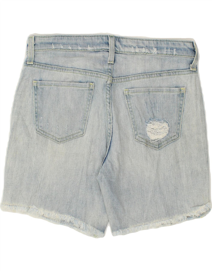 MOSSIMO Womens Boyfriend Distressed Denim Shorts US 4 Small W27 Blue Vintage Mossimo and Second-Hand Mossimo from Messina Hembry 