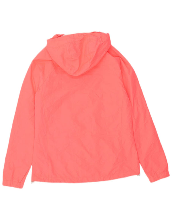 New Balance Regnjakke med hætte til kvinder UK 10 Small Pink Polyester