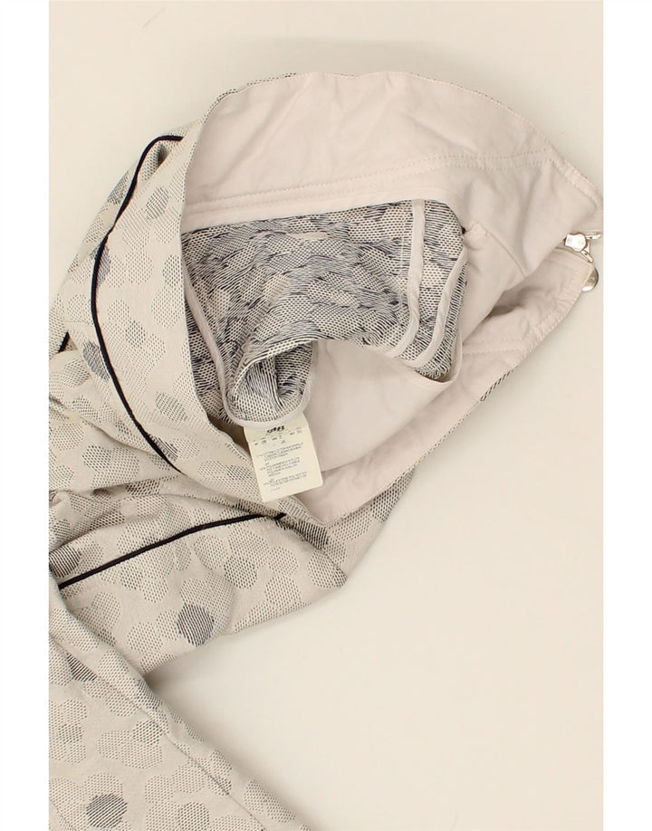 CARACTERE Girls Bomber Jacket 5-6 Years Grey Spotted Cotton Vintage Caractere and Second-Hand Caractere from Messina Hembry 